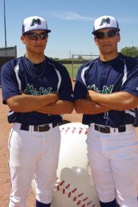 Brad and Nolan Jekich at the USA 17U Team Championships in Peoria, Arizona